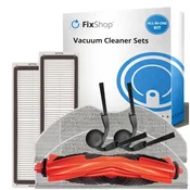 Komplet nadomestnih delov za Xiaomi Robot Vacuum S40 (1x Glavna krtača, 2x Filter, 2x Stranska krtača, 2x Krpa za brisanje)
