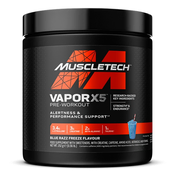 MuscleTech - Vapor X5 Pre-Workout, Modra Malina Freeze - 252g