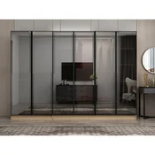 Hanah Home ormar sa reflektujucim staklom Nisa 20650, 270 cm, dore