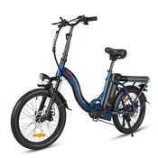 Samebike Zložljivo mestno električno kolo SAMEBIKE CY20, kolo z 20 naperami, 350 W 36 V 13 Ah, temno modro, (21960421)