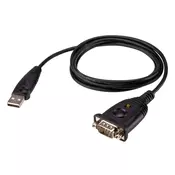 Aten UC232AF USB tip-A RS-232 črne barve