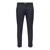 Only & Sons Chino hlače Mark, modra