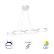 Braytron LED plafonjera BRY-NELA-PD1-RND-BELA-60W-SA DALJINSKIM-IP20