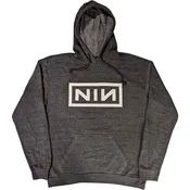Nine Inch Nails Classic Logo Charcoal Grey M Kapuco