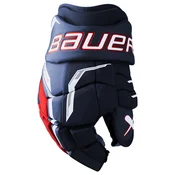 Hokejske rokavice Bauer Supreme F40 Navy/Red/White Intermediate