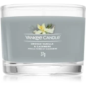 YANKEE CANDLE sveča Smoked Vanilla & Cashmere 37g