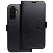 OEM Kabura MEZZO Book za SAMSUNG A56 5G teddy bear črna