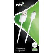 ORB USB Charge and Play Cable 3M (PS4/X1)