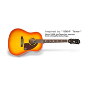 EPIPHONE AKUSTIČNA kitara TEXAN 1964 AN