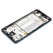 SAMSUNG Originalni zaslon Galaxy A52, A52 5G in A52s: LCD zaslon na dotik, servisni paket - modra, (21733458)