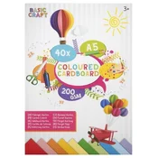 shumee Blok barvnega papirja A5/40K