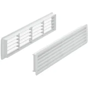 PVC zračnik za vrata 457x92 beli