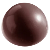 MODEL POLIKARBONAT ZA ČOKOLADO - POLKROGLE 7 cm