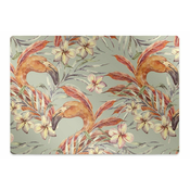 Decormat Podloga za pisarniški stol Slika flaminga 140x100 cm 15 cm