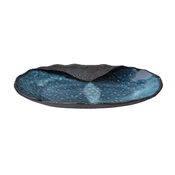 Servirni krožnik STORM 32 x 15 cm, modra, keramika, MIJ