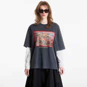 Majice Off-White Flowers Field Skate Tee UNISEX Fade Out Black High Risk Red S