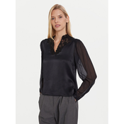 TWINSET Bluza 252TT2243 Črna Regular Fit