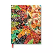 Paperblanks Gaudi’s Sun, mini, črtni, trde platnice