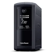 CYBERPOWER 1000VA/550W VP1000ELCD, line-int., šuko