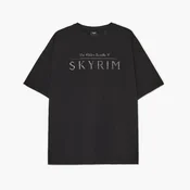 Cropp - Crna majica s printom Skyrim - CRNO