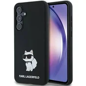 Karl Lagerfeld Etui Karl Lagerfeld Silicone Choupette za Samsung Galaxy A35 - črno