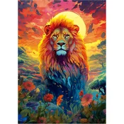 Educa - Puzzle Majetic Lion Stare - 500 kosov