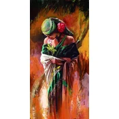 shumee Diamantno vezenje Beautiful Gypsy 45x85 cm