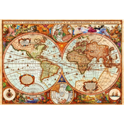 BLUEBIRD Puzzle Zgodovinski zemljevid 1000 kosov
