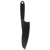 shumee Črn nazobčan nož za torto BLACKLINE 24,5 cm