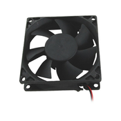 Cooler 80x80mm StarsSolution black/4pin molex