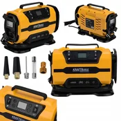 Kraft&Dele Avtomobilski kompresor LCD 12V 230V 140W 150 PSI 35l/min