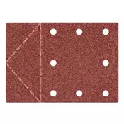 Brusni papir 115 x 160 mm, rupe, perforacija za zatvaranje pukotine. K40, 3 kom. 55H812