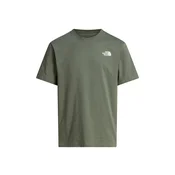 THE NORTH FACE Majica Mountain Sketch  temno zelena / bela