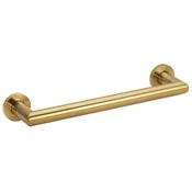 X-ROUND GOLD držalo za brisače 300x65mm, zlata mat barva - Zlata mat barva - 350x50x75 mm - Sapho - X-ROUND - 24 - Medeninasti - 350 - Nosilec brisač: enoročni - Krožni - PVD premaz - 350 - 50 - 75 - 14