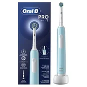 Oral-B elektricna cetkica Pro 1, Caribbean Blue Cros Action