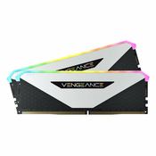 CORSAIR CORSAIR Vengeance® RGB RT Blanc Kit 32 GB (2 x 16 GB) DDR4 3600 MHz C18 pomnilnik za računalnik, (20527475)