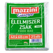 MAZZINI Gastro cvrste vrecice za hranu, 40 x 60 cm, 25 komada 105570