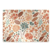 Decormat Podloga za stol parket Artistic flowers 120x90 cm 15 cm