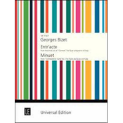 BIZET G:ENTRE ACTE,MINUET,FL&PIANO
