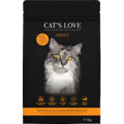 Cats Love Suha mačja hrana Adult Turkey & Wild - 2 kg