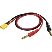 Reely Reely polnilni kabel [2x banana moški konektor 4 mm - 1x ženski konektor XT30U] 30.00 cm 2.5 mm2 RE-6799482, (20638343)