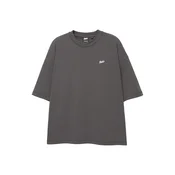 Pull&Bear Majica temno siva/bela