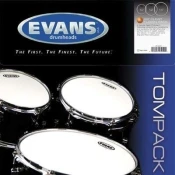 Evans ETP-G2CLR-R G2 Tom Pack Clear set opni za tomove