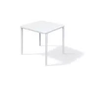 Prosperplast Jedilna miza BRENE 79,5 x 79,5 x 75,5 cm, bela, plastika