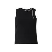 HUGO Top Delolly 50571231 Črna Slim Fit