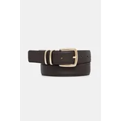 BOSS pas ženski usnjen Plum-ML_Sz30