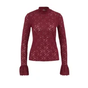 WE Fashion Bluza temno rdeča