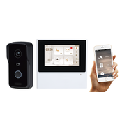 POLICEtech VDO2001D-S2 + VDI2004L-WP VIDEO PORTAFON,  interkom, IP, PoE, IOS, Android, alarm, kamera