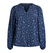 Zizzi Bluza Cabine mornarska/bela