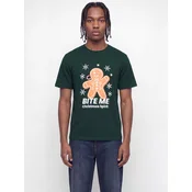 JACK & JONES Majica JJXMAS FUN pueblo/temno zelena/rdeča/bela
